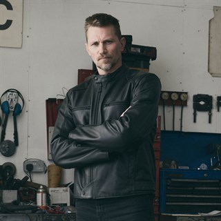 Belstaff Broughton leather jacket blackAlternative Image3