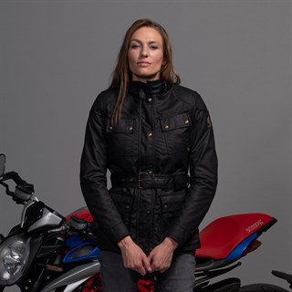 Belstaff Trialmaster ladies jacket in blackAlternative Image5