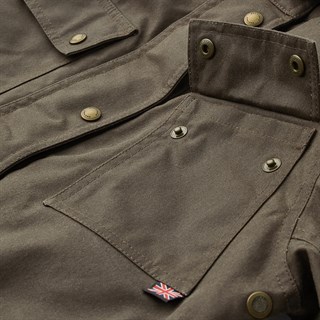 Belstaff Trialmaster ladies jacket in greenAlternative Image3