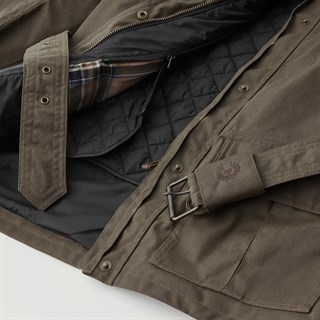 Belstaff Trialmaster ladies jacket in greenAlternative Image5