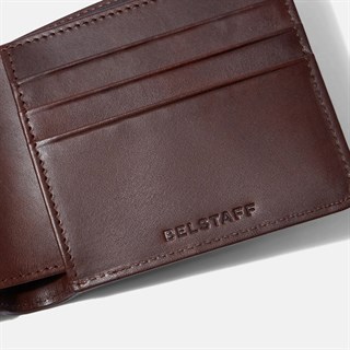 Belfstaff Hanchurch Bifold wallet in antique brownAlternative Image3