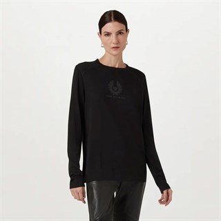 Belstaff ladies Merino Base Layer in blackAlternative Image1