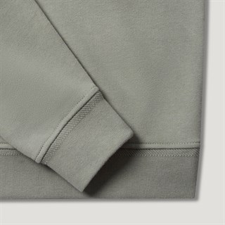 Belstaff Quarter Zip jersey in sage greenAlternative Image5