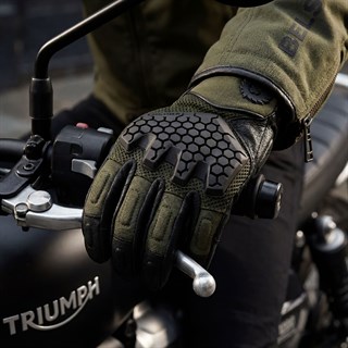 Belstaff Twyford gloves oliveAlternative Image5