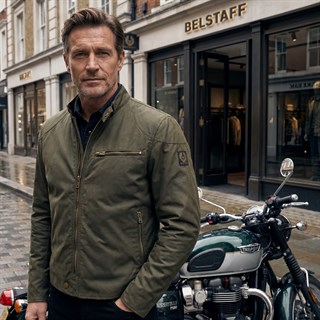 Belstaff Ariel jacket in racing greenAlternative Image5