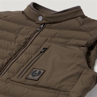 Belstaff Chassis gilet in army oliveAlternative Image1