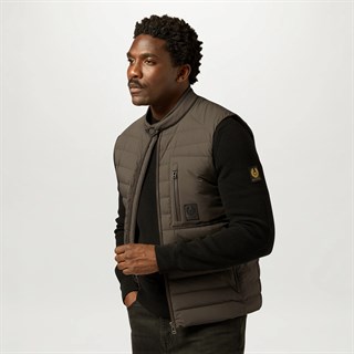 Belstaff Chassis gilet in army oliveAlternative Image5