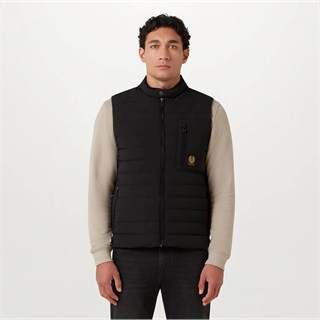 Belstaff Chassis gilet in blackAlternative Image5