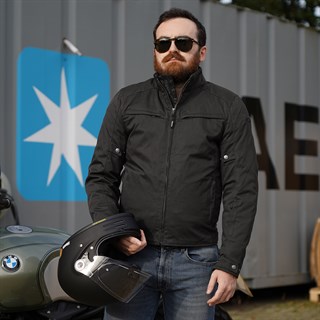 Bering Cruiser jacket in blackAlternative Image3