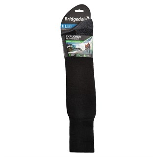 Bridgedale Explorer merino socks in blackAlternative Image5