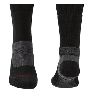 Bridgedale Midweight merino boot socks in blackAlternative Image1