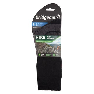 Bridgedale Midweight merino boot socks in blackAlternative Image5