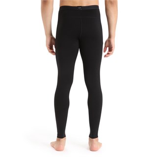 Icebreaker mens merino 200 Oasis leggings in blackAlternative Image3
