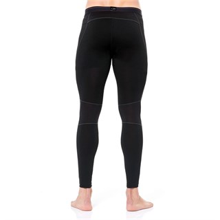 Icebreaker mens merino 150 Zone leggings in blackAlternative Image1