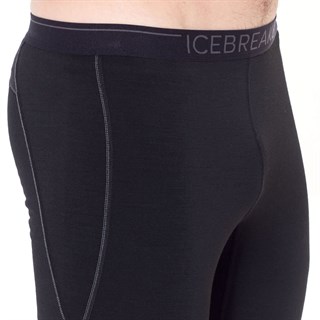 Icebreaker mens merino 150 Zone leggings in blackAlternative Image3