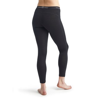 Icebreaker womens merino 200 Oasis leggings in blackAlternative Image1