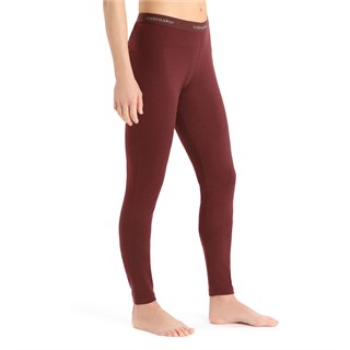 Icebreaker womens merino 200 Oasis leggings in berryAlternative Image1