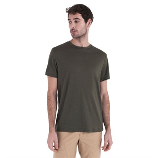 Icebreaker mens merino 150 Tech Lite T-shirt in lodenAlternative Image1