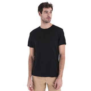 Icebreaker mens merino 150 Tech Lite T-shirt in blackAlternative Image1