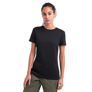 Icebreaker womens merino 150 Tech Lite T-shirt in blackAlternative Image1