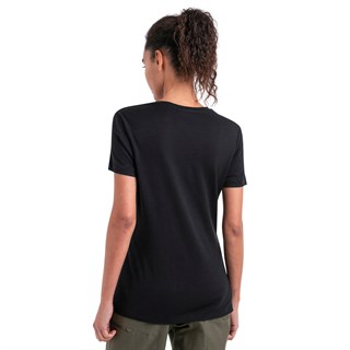 Icebreaker womens merino 150 Tech Lite T-shirt in blackAlternative Image3
