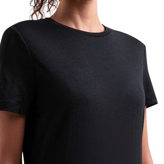 Icebreaker womens merino 150 Tech Lite T-shirt in blackAlternative Image5