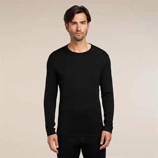 Icebreaker womens merino 260 Tech long sleeve crew base layer in hydroAlternative Image1