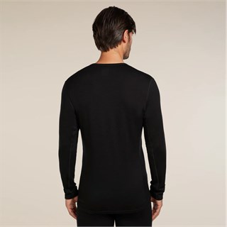 Icebreaker womens merino 260 Tech long sleeve crew base layer in hydroAlternative Image3