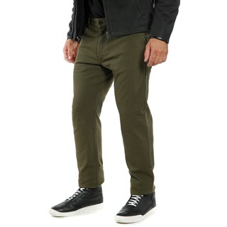 Dainese Classic Regular Tex pants in oliveAlternative Image3