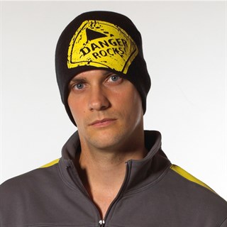 Danger Rocks Large Logo beanie Alternative Image1