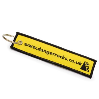 Danger Rocks Fabric keychain Alternative Image1