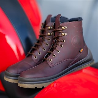 Falco Viky ladies boots in burgundyAlternative Image1