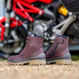 Falco Viky ladies boots in burgundyAlternative Image3