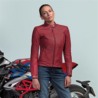 Furygan Debbie ladies jacket in redAlternative Image5