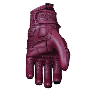 Five ladies Kansas gloves in burgundyAlternative Image1