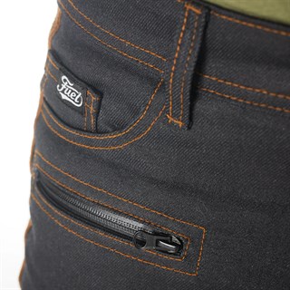 Fuel Sergeant 2 waxed pants in blackAlternative Image5