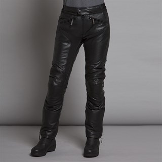 Halvarssons Tengil ladies leather trousers in blackAlternative Image3