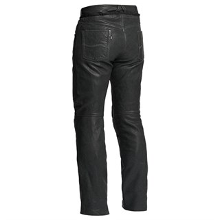 Halvarssons Seth leather trousers in blackAlternative Image1