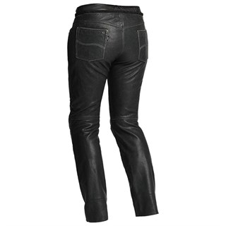 Halvarssons Seth ladies leather trousers in blackAlternative Image1