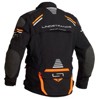 Halvarssons Sunne jacket in black / orangeAlternative Image3