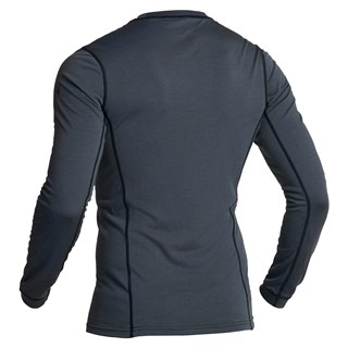 Halvarssons Comfort Outlast Wool sweater base layer in greyAlternative Image1