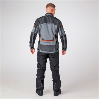 Halvarssons Myrvik jacket in grey / orangeAlternative Image5