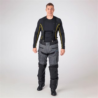 Halvarssons Myrtorp pants in grey / blackAlternative Image3
