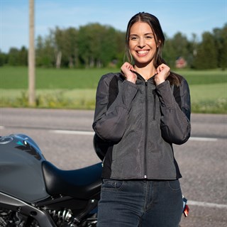 Halvarssons ladies Arvika jacket in dark greyAlternative Image3