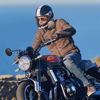 Held Hot Rock leather jacket in brownAlternative Image3