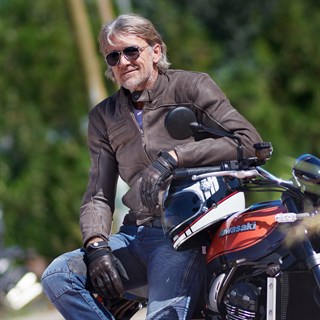 Held Hot Rock leather jacket in brownAlternative Image5