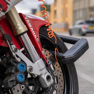 Hiplok DX1000 anti angle grinder bike lock yellow with FREE REMINDER CABLEAlternative Image5