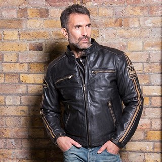 Helstons Ace Vintage jacket in brownAlternative Image5