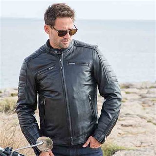 Helstons Cruiser jacket in blackAlternative Image5