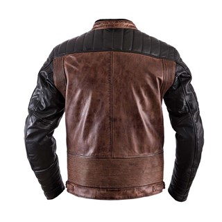 Helstons Cruiser jacket in camel/ blackAlternative Image1